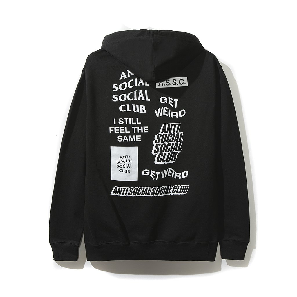 Anti social social outlet club get weird hoodie